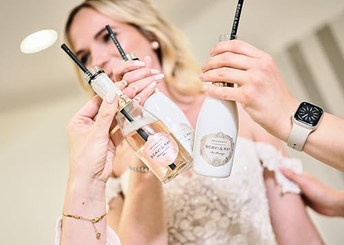 SCAVI & RAY Prosecco DOC Frizzante Piccolo, 24 x 0,2l trockener Prosecco aus Italien, fruchtig frisch in 0,2l Flaschen, 10,5% Vol. Alkohol, ideal für unterwegs oder den kleinen Genussmoment