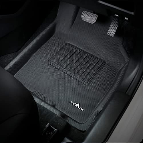Image of Pharaoh 3D Car Mat | Compatible for Toyota | Custom Fit, All-Weather, Anti-Slip, Odorless, Stylish, and Eco-Friendly Floor Protection with Dust Collection Tray - Full Set (GLANZA)