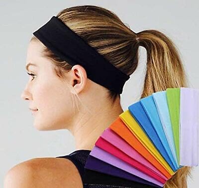 RAAYA Cotton Stretch Headbands for Women Sports Head Bands/Yoga Band for Girls - 6 pcs (B07H7DWFKG) Amazon Price History, Amazon Price Tracker