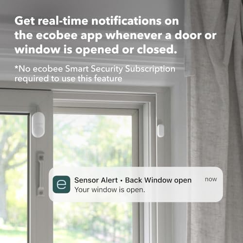 ecobee Smart Sensor for Doors & Windows 2 Pack for Home Security - image 3