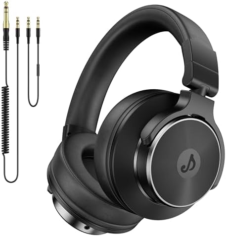 Cuffie Bluetooth OneOdio A70 Over Ear - 72 Ore Batteria, Hi-Fi, Microfono, Pieghevoli Per DJ/PC - Foto 4