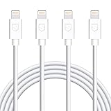 iPhone Charger, 4Pack 6FT Lightning to USB Charging Cable Cord Compatible with iPhone 13 12 11 Pro 11 XS MAX XR X 8 8Plus 7 7Plus 6 6Plus 6S 6SPlus 5 5S SE (S-06WH) 