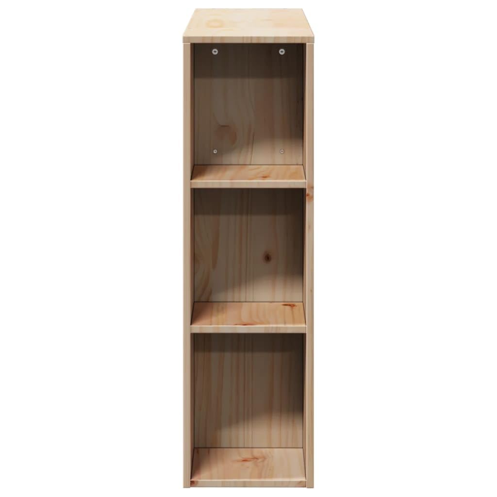 vidaXL Testiera con Ripiani 75 cm in Legno Massello di Pino