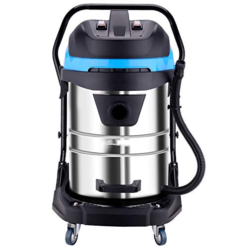 Hand Vertikal Nass Und Trocken Staubsauger, Gewerblich Staubsauger, 3000 W Motor Aus Reinem Kupfer, 80L, Starke Saugleistung, Längere