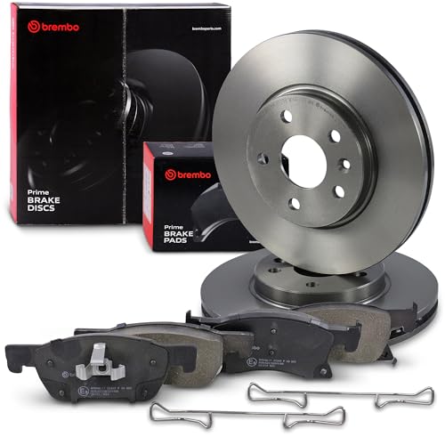 Plaquettes de frein avant contre les vibrations au volant et disques de frein 41209985 de rechange