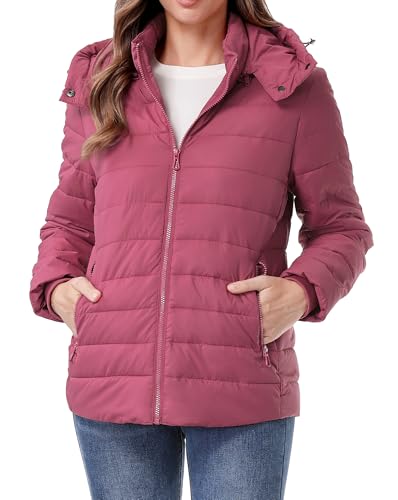 Image of TDYPCI Women's Lightweight Waterproof Puffer Jacket Warm For Cold Winter