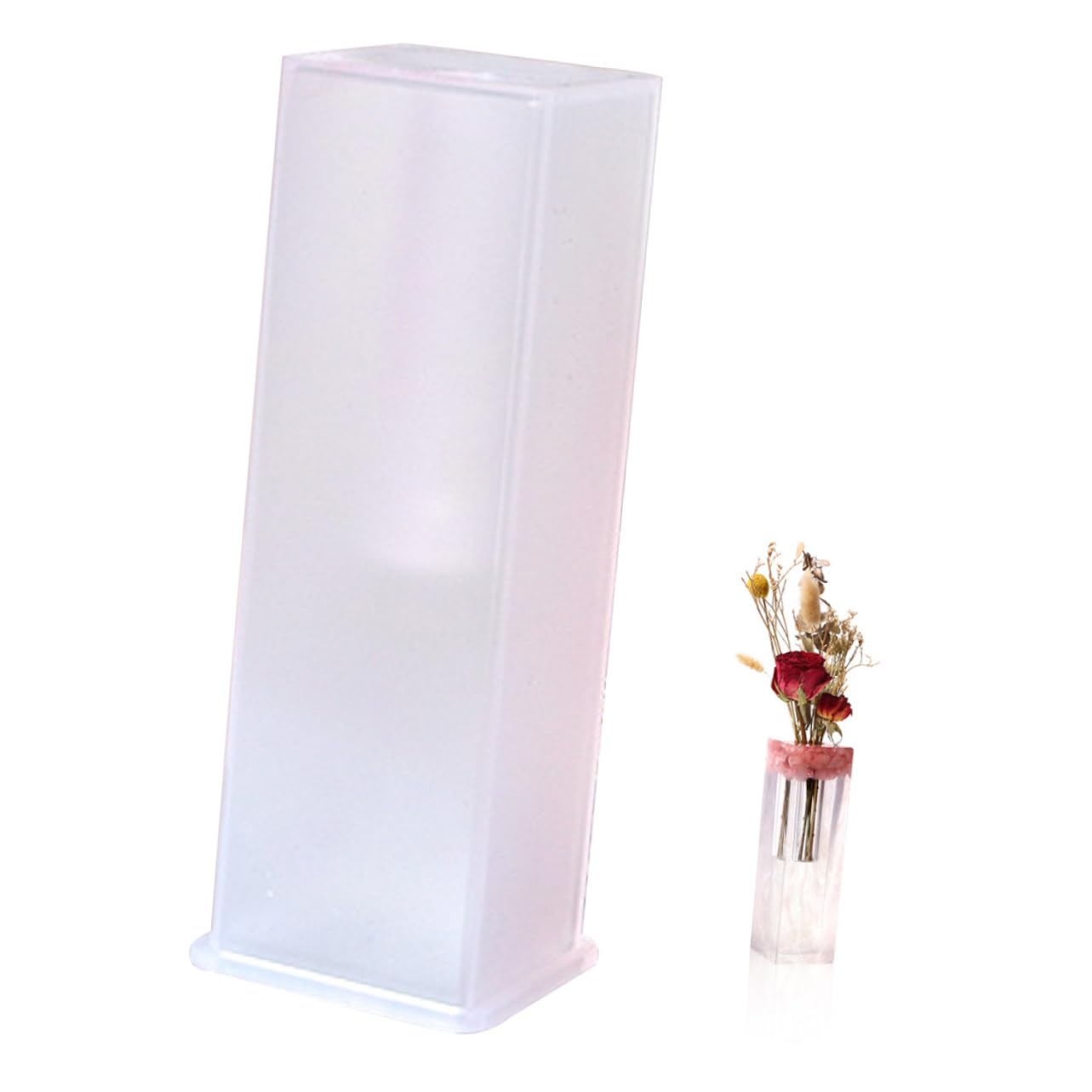 OSALADI 3 Juegos Molde de Florero de Silicona Diy para Decoración de Plantas Suculentas de Desmoldar y Limpiar Incluye Soporte para Manualidades