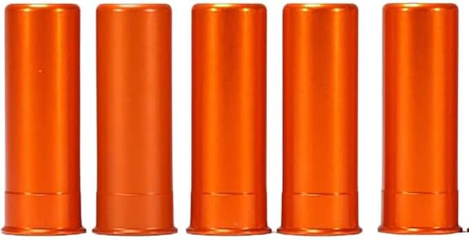 A-Zoom 20 GAUGE SNAP CAP, NARANJA, 5PK