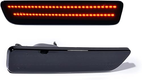 Kit de luces LED DYNAMIC LED intermitentes para parachoques trasero compatible con Ford Mustang BaseBullittGTShelby GT500Shelby GT50OKR 2005-2009