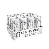 Monster Energy Monster Chefsneed Monster Energy Ultra Zero Bebida, (paquete de 12 latas x 500 ml cada una), vegetariana