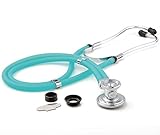 ADC Adscope 641 Sprague Stethoscope with 5 Interchangeable Chestpiece Options, 30 inch Length,...