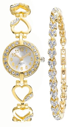 Montre de luxe pour femme en acier inoxydable résistant pour remplacer les bijoux qui ternissent