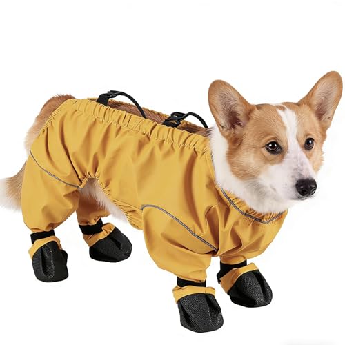 Bottes à Bretelles Pour Chien, Bottes De Pluie Imperméables Pour Chien