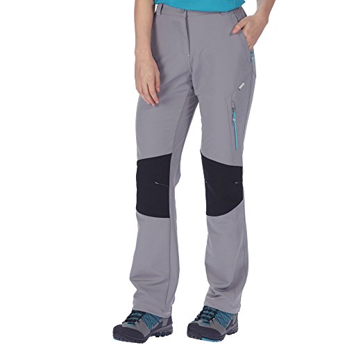 Regatta Womens/Ladies Questra Walking Trousers (4 Us) (Rock Gray/Black) #TOP18