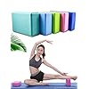 XLAYZ-Yoga-Brick-Dance-Pressure-Leg-Practice-Special-Brick-Foam-Brick-Children-Beginner-Yoga-Auxiliary-Tool-Genuine-Gym-Equipment XLAYZ Yoga Brick Dance Pressure Leg Practice Special Brick Foam Brick Children Beginner Yoga Auxiliary Tool Genuine Gym Equipment (Purple)