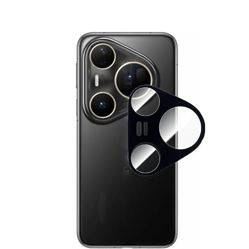 2pc Black Camera Lens Protective Protector For Huawei Pura 70 80 Pro Plus Ultra (For Huawei Pura 80 Pro)