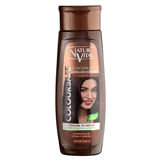 Naturaleza y Vida Mascarilla Coloursafe Castaño - 300 ml