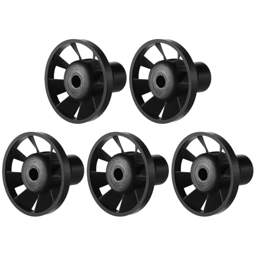 Lasnten 5 PCS Blowing Dust Nuts Rotary Tool Dust Blower Attachment Rotary Fan for Electric Grinder Tool Accessories