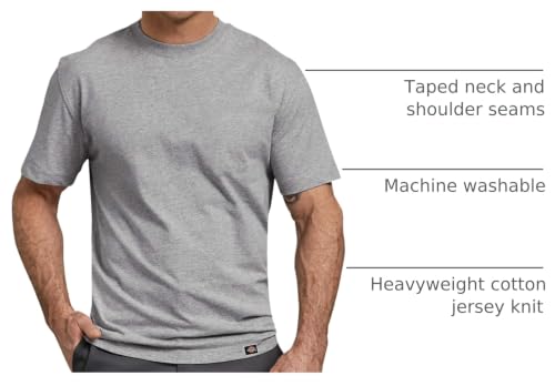 Image of Dickies Men's Short Sleeve Heavyweight Crew Neck