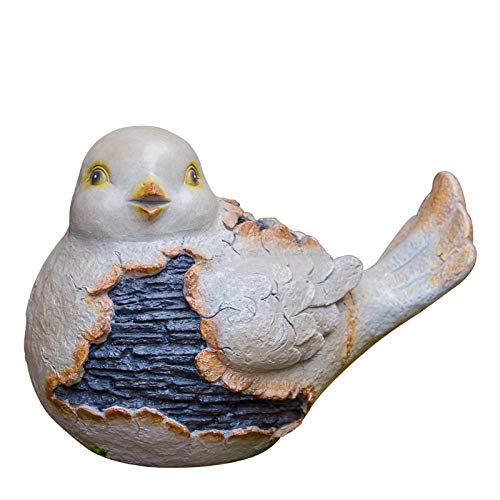 Statue oiseau déco jardin extérieur pour sublimer une terrasse de villa