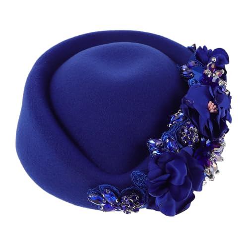 Béret vintage ornés de cristaux idéal pour briller lors d'un mariage ou d'une fête