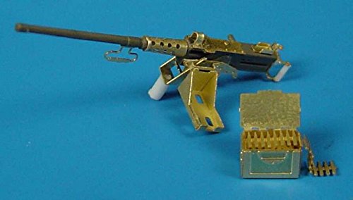 Pièce gravée mitrailleuse M2 Browning Howler HLX48006 pour maquette militaire 1/48 Tamiya