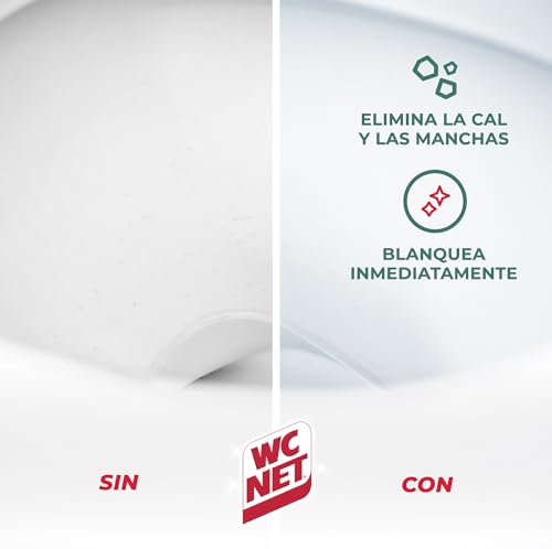 WC Net - Lejía Gel Mountain Fresh para Wc, Limpia, Higieniza y Blanquea Inmediatamente, 800ml, El embalaje puede variar - imagen 2