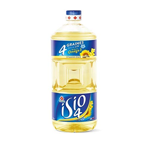 LESIEUR - ISIO 4 - 4 Huiles De Graines Riche En Omega 3 2L - Lot De 2 - livraison offerte