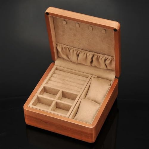 Boîte à bague et organiseur de bijoux pour éviter les colliers emmêlés