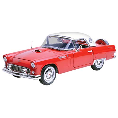 Motormax 1:18 1956 Ford Thunderbird Model Car, With Motormax, the 1:18 smaller model of the Original Car is with you!