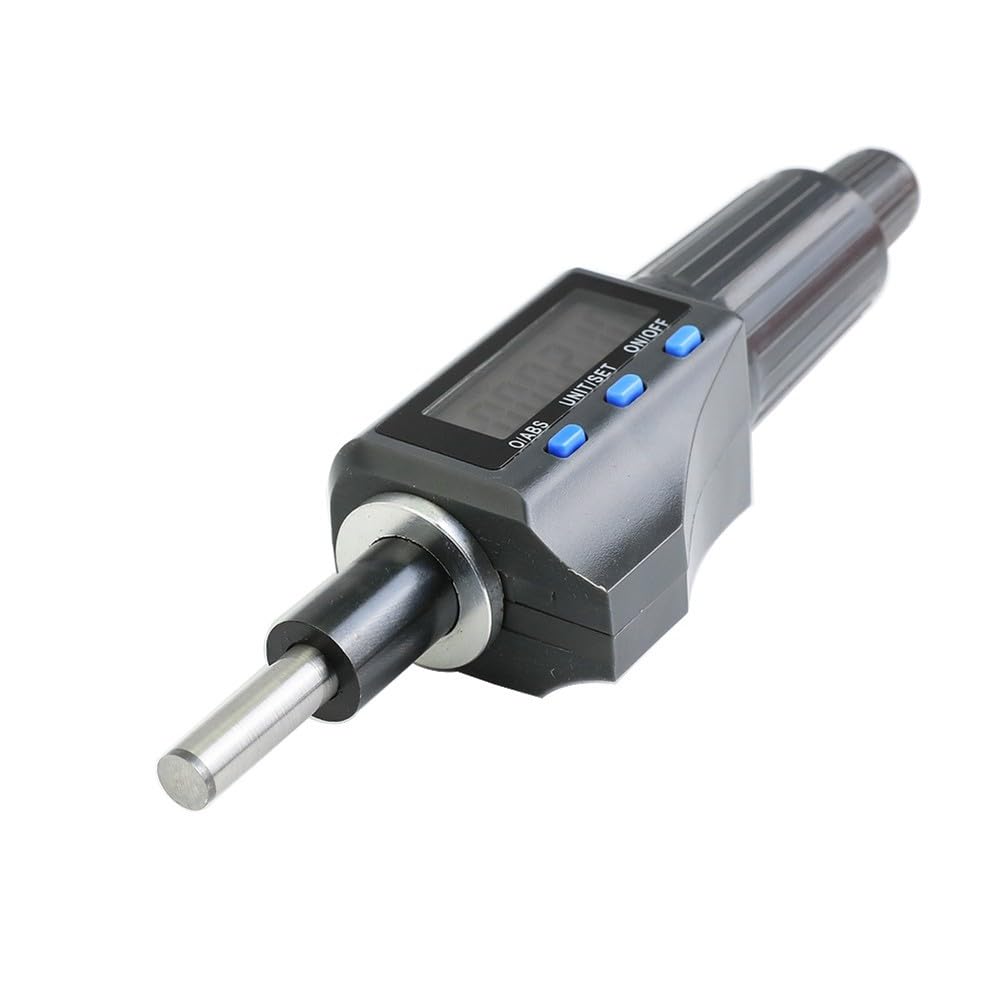 Testina micrometrica digitale 0-25 mm con risoluzione di 0,001 mm, strumento di misurazione elettronico con sonda in lega per ispezione CNC e lavorazione dei metalli