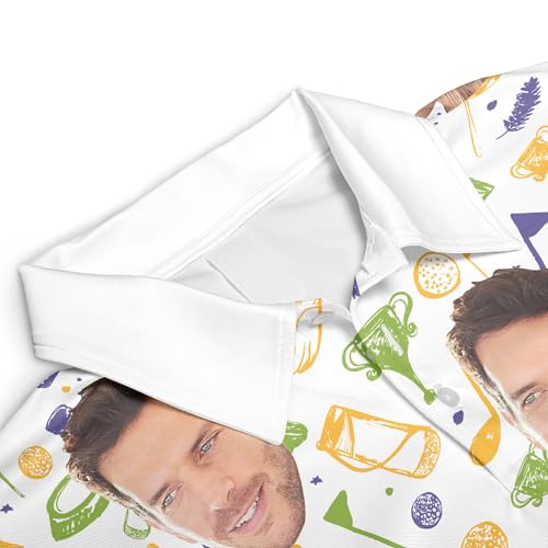 Custom Dad Shirt with Kids Face