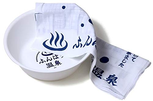 シャーマンキング ふんばり温泉 風呂桶 ＆ 手ぬぐい セット 20周年 SHAMANKING展 会場公式 グッズ