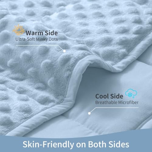 Image of Uttermara Cooling Weighted Blanket for Adults, 15 lbs Queen Size 60 inch x 80 inch
