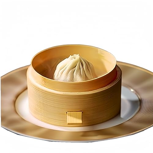 蒸し器 せいろ ハンドル付き 蒸篭 8-52cm せいろ蒸し 業務用 中華せいろ 竹蒸し器 蒸しパン ミニ小蒸籠鮑籠竹製小籠包逸品蒸籠取手付き小籠商用焼売菓子籠 クッキングツール せいろ蒸し器 餃子 饅頭 点心 調理器具 ホーム キッチン用 実用 (8cm