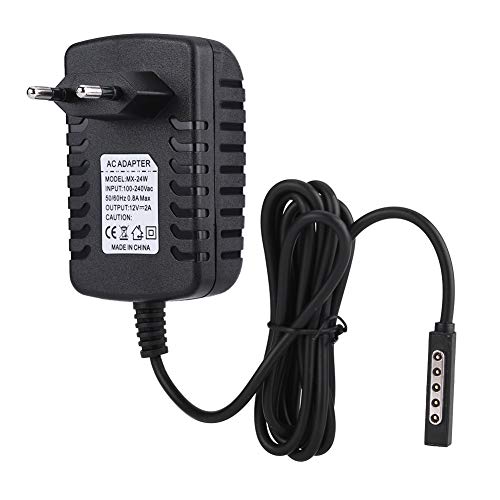 Yeepin Alimentation DC Chargeur de Tablette d'alimentation 12V 2A pour Microsoft Surface RT/RT2 avec Prise US/UK/EU/AU(EU)