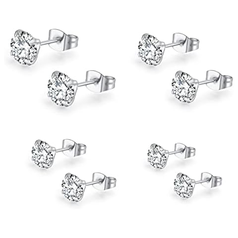 LuLiyLdJ Boucles d'oreilles en zirconium Cover