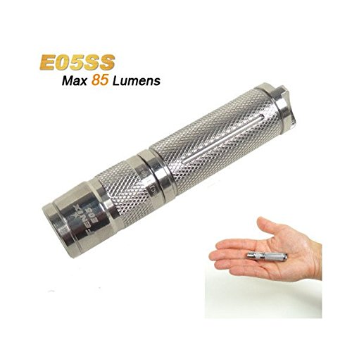 fenix e05ss flashlight Fenix E05ss Cree Xp E2 85lm Stainless Steel Mini Led