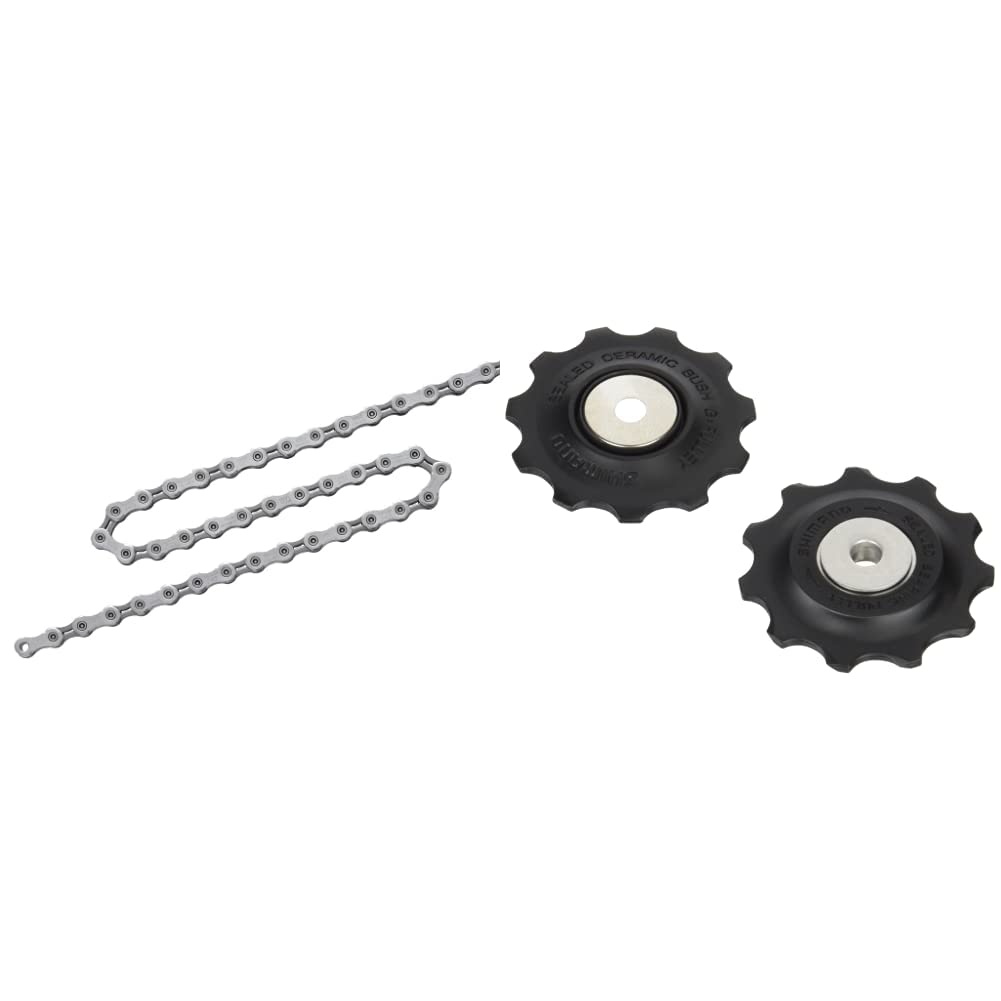 SHIMANO Cn-6701 Ultegra Catena Ciclo 116 maglie Unisex Adulto, Grigio, 10V & 305830785 Ultegra résine.RD Roue Alternative Mixte, Noir, Taille Unique