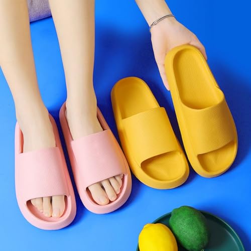 Soft Slippers for Women House Slides Shower Sandals Cushioned Thick4