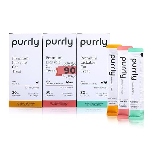 Purrly Premium Lickable Cat Treat Variety Bundle