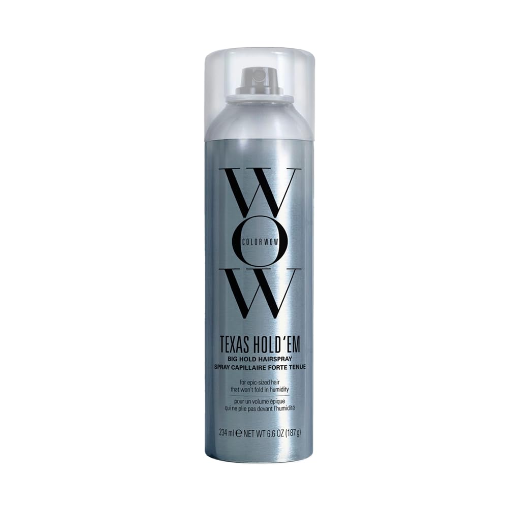 Color Wow Texas Hold 'Em Strong Hold Hairspray with Heat Protection, 234ml