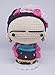 Amigurumi muñeca Frida Kahlo rosas, Frida Kahlo amigurumi, muñeca ganchillo, muñeca Frida