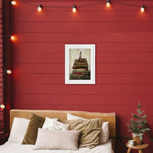 Affiche encadrée elfe de Noël Stupell Industries 50x35 cm - 3