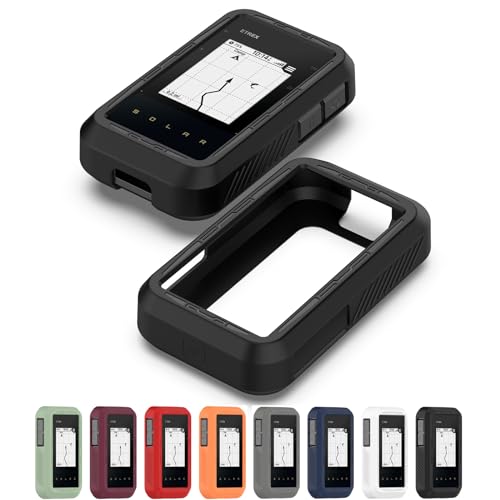 AWADUO Compatible con Garmin eTrex Solar Funda, Smartwatch TPU Carcasa Cubierta (Negro)