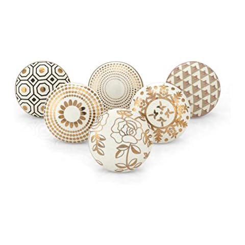 Rasiya Art Handmade Ceramic Cabinet Knobs Cover