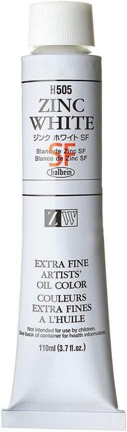 Holbein Oil Color Zinc White 110ml tube