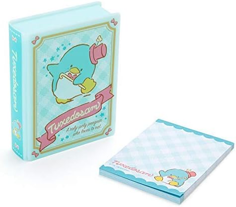 Sanrio Character Memo Pad in Case Japan Special Special Edition-4 Designs to Choose from-1 Piece per Order (Tuxedosam)
