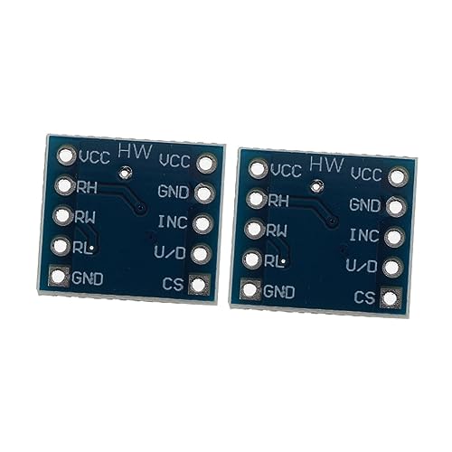 Potentiomètre numérique X9C104 5V 100k Ohm Anneome en lot de 2