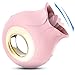 Víbratóré per Aspiraziǒné Clitóridéa con 9 Modalità di Aspiraziǒné e 9 Modalità di Vibraziǒné, Vibratórǐ per Capezzǒlǐ Baciárě Ventǒsá Séssó Orālé Gǐocattóli per l'ǒrgásmò Clǐtórideó,Rosa